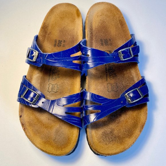 Birkenstock Shoes - Birkenstock Birki's Royal Blue size 41